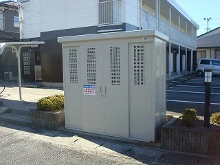 ゴミ庫です。