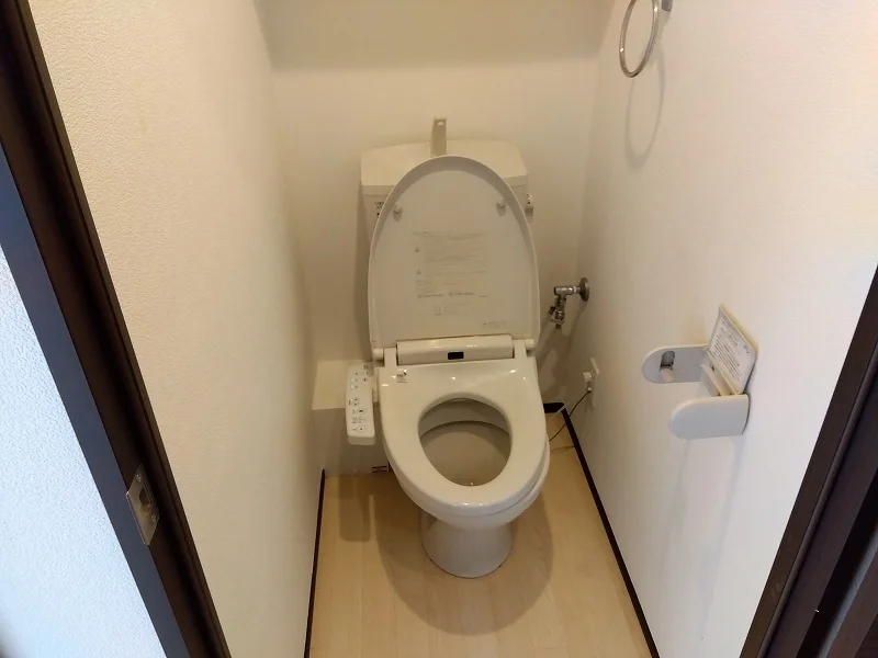 温水便座付き♪
