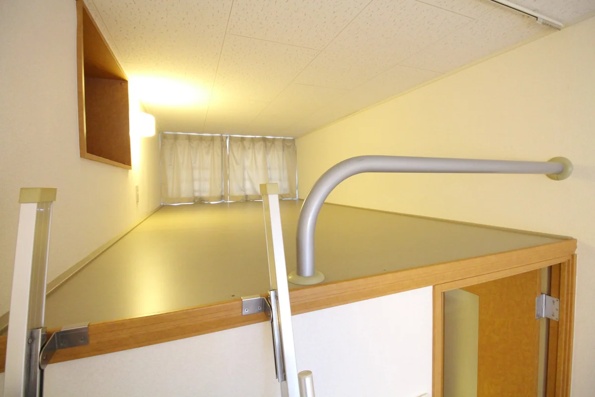 ロフトは収納としても使えます