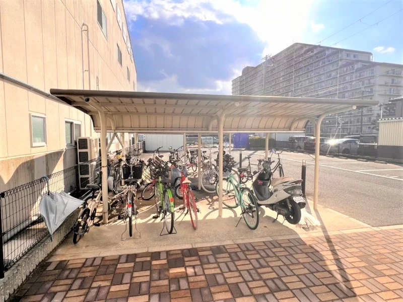 駐輪スペースです。