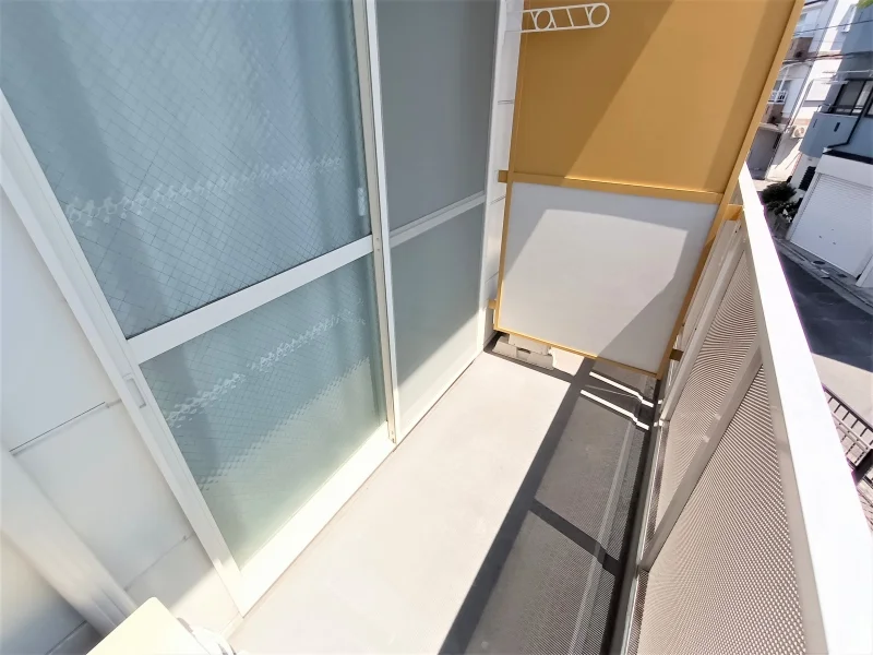 ベランダは人気の設備です。