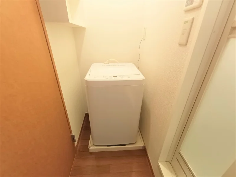 室内洗濯機置き場です。