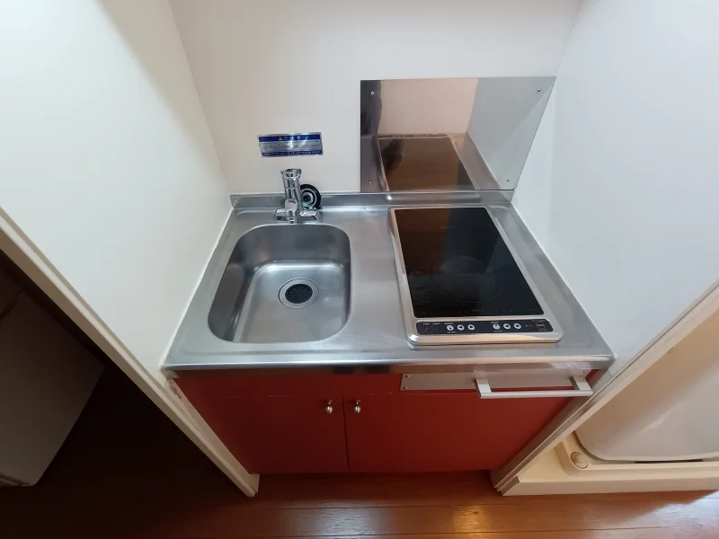 コンロは2口コンロです。