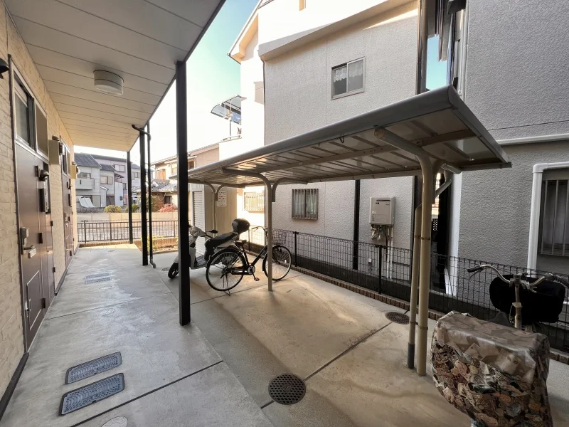 駐輪スペースです。