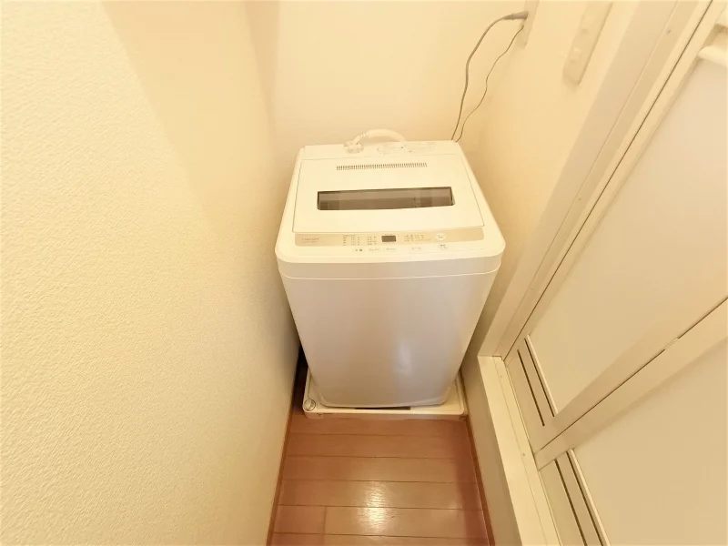 室内洗濯機置き場です。