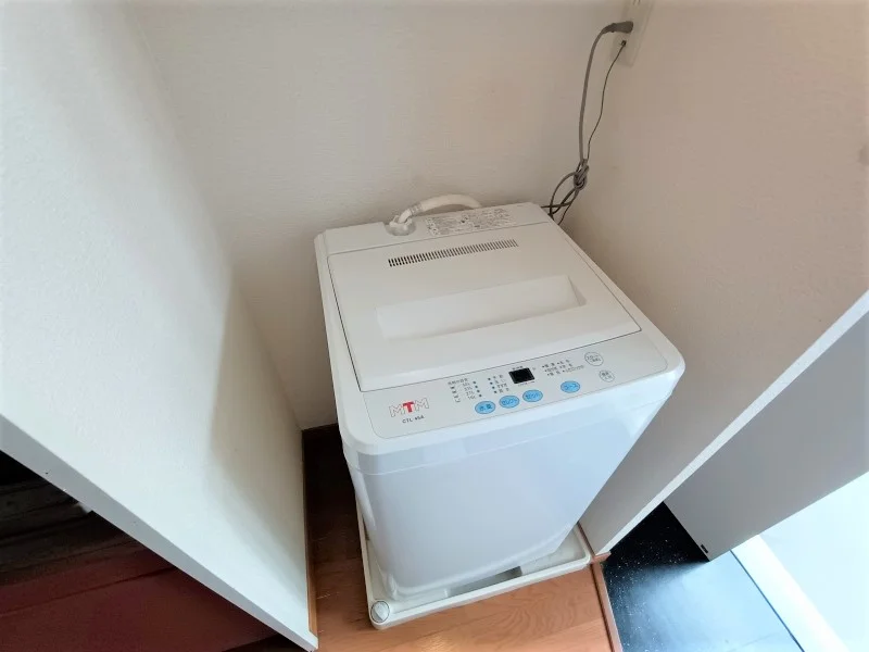室内洗濯機置き場です。