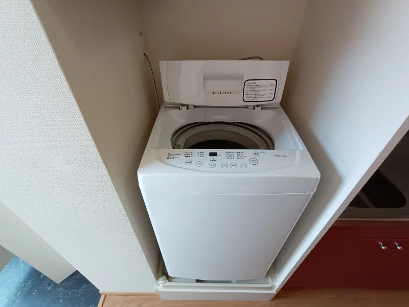 室内洗濯機置き場です。