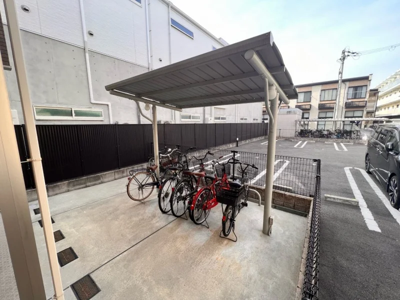 駐輪スペースです。