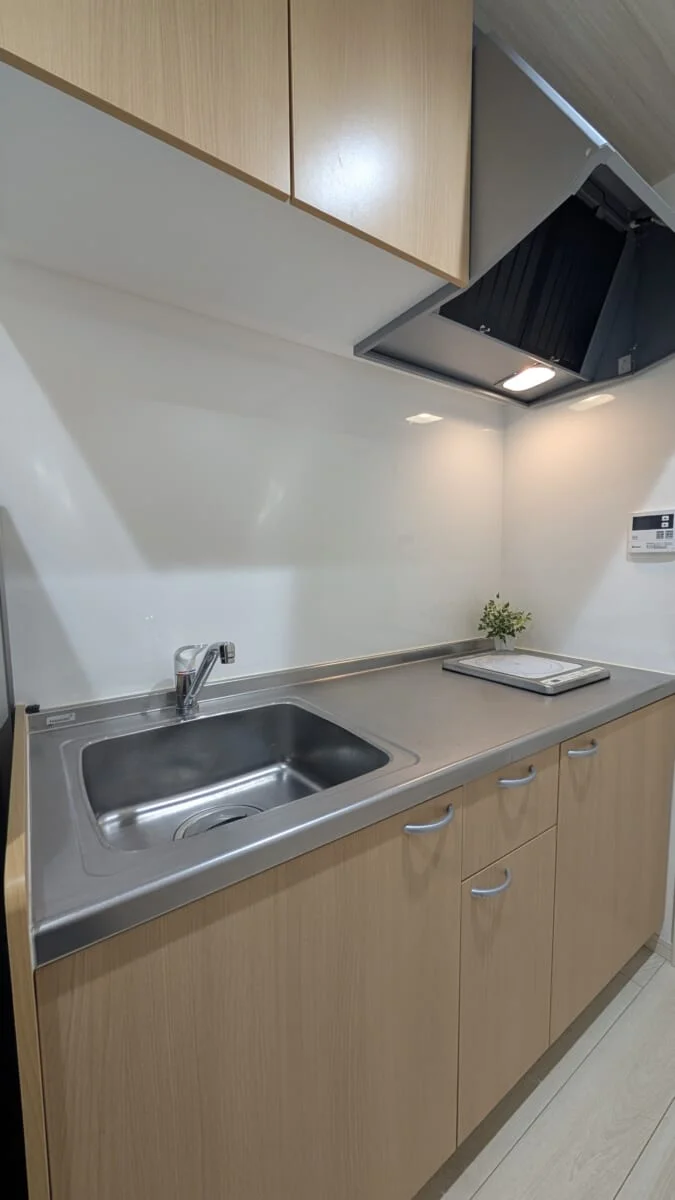 IHコンロ付きのキッチンです♪