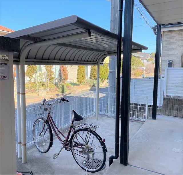 屋根付き駐輪場
