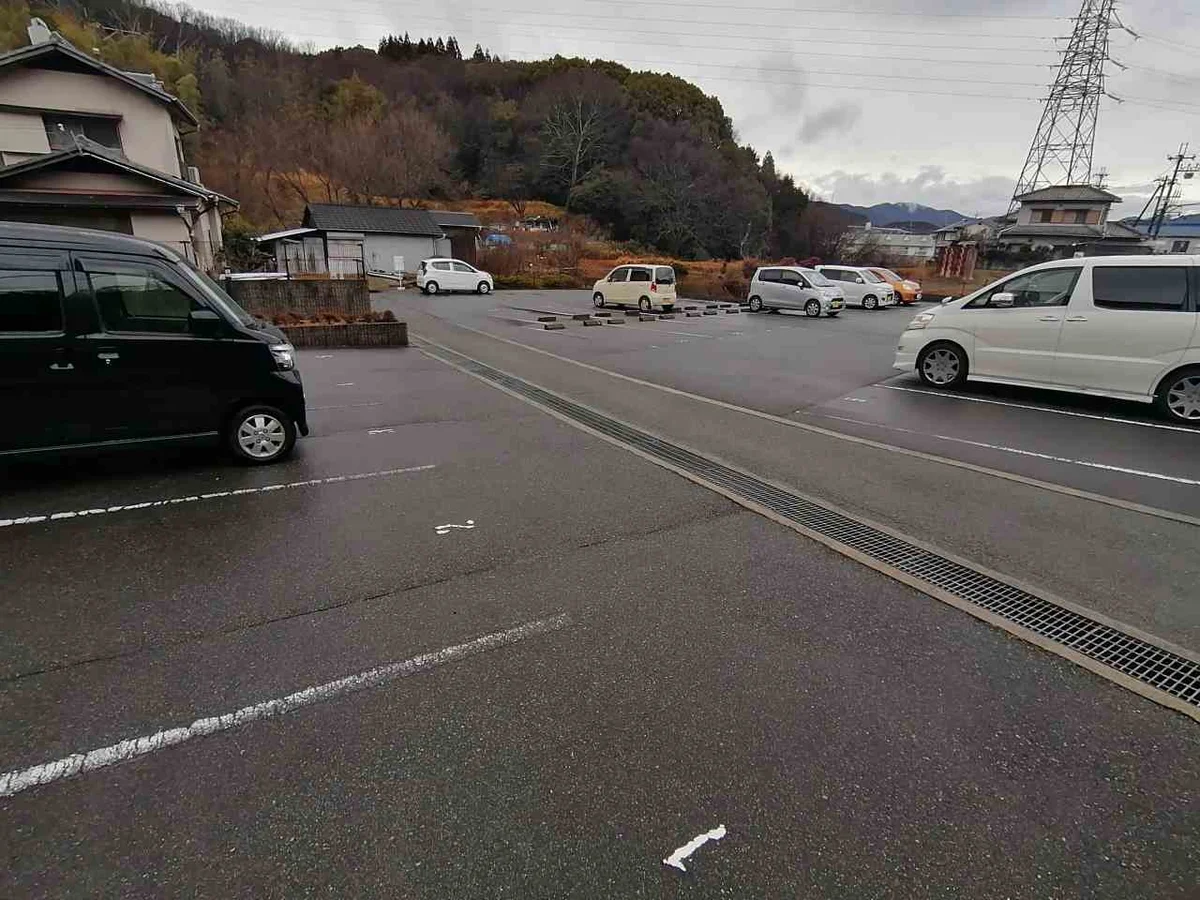 広々とした駐車場です。