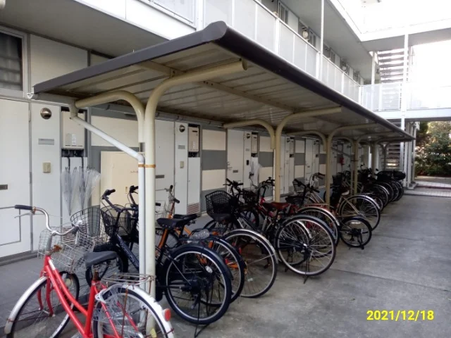 屋根付き駐輪場