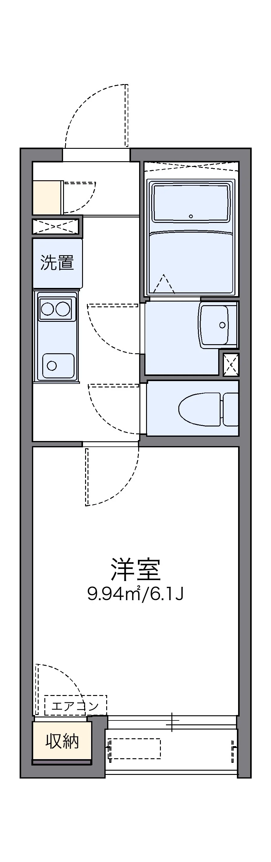 代表的な間取のため実際の間取とは異なる場合があります