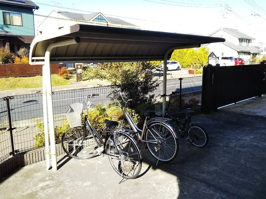 無料駐輪場完備です。