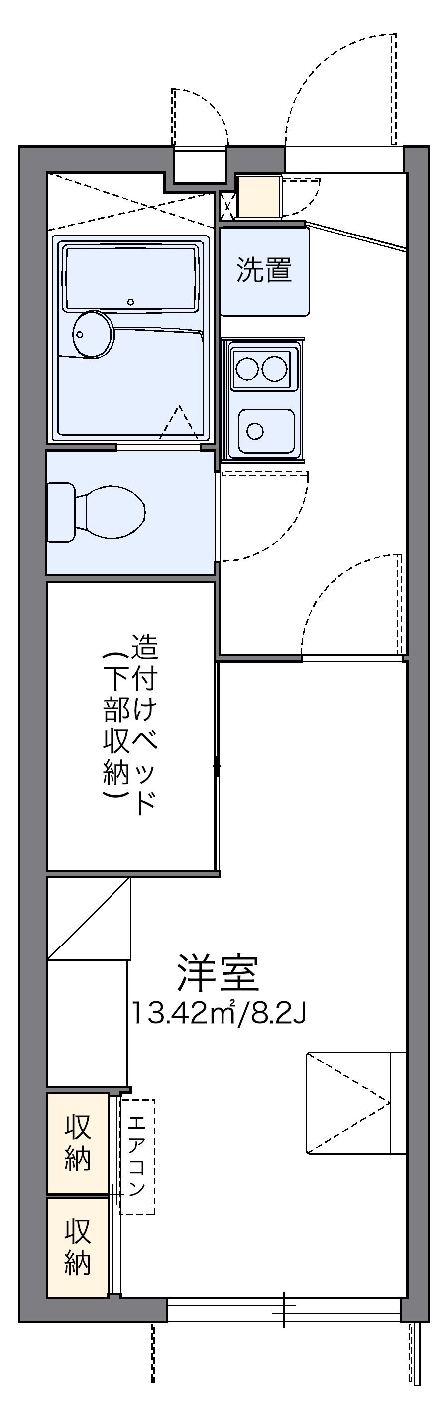 代表的な間取のため実際の間取とは異なる場合があります