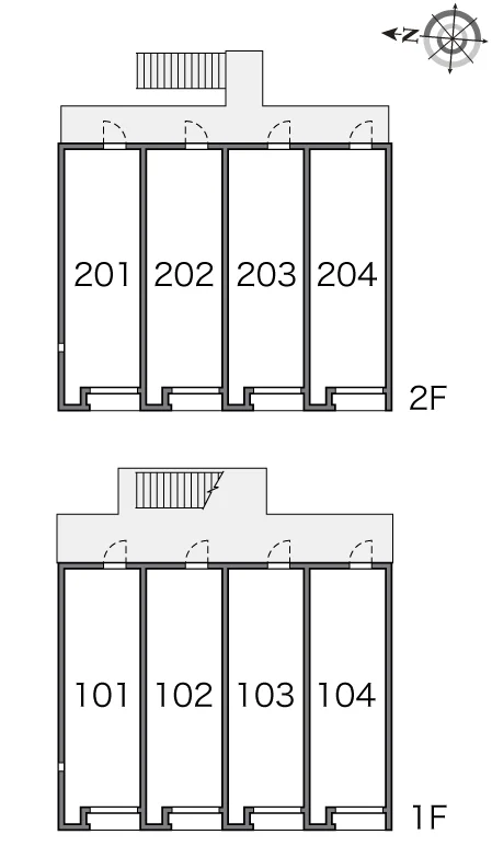 間取り配置図です。