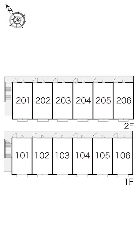 間取り配置図です。