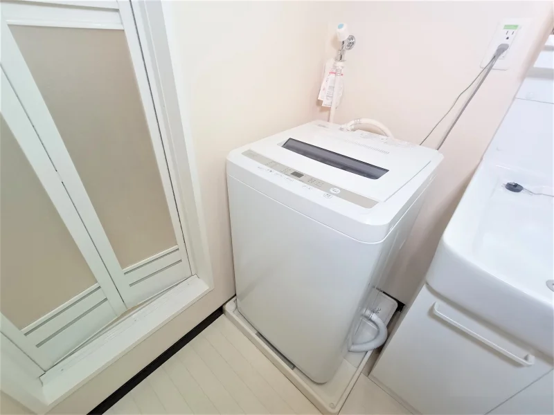 室内洗濯機置き場です。