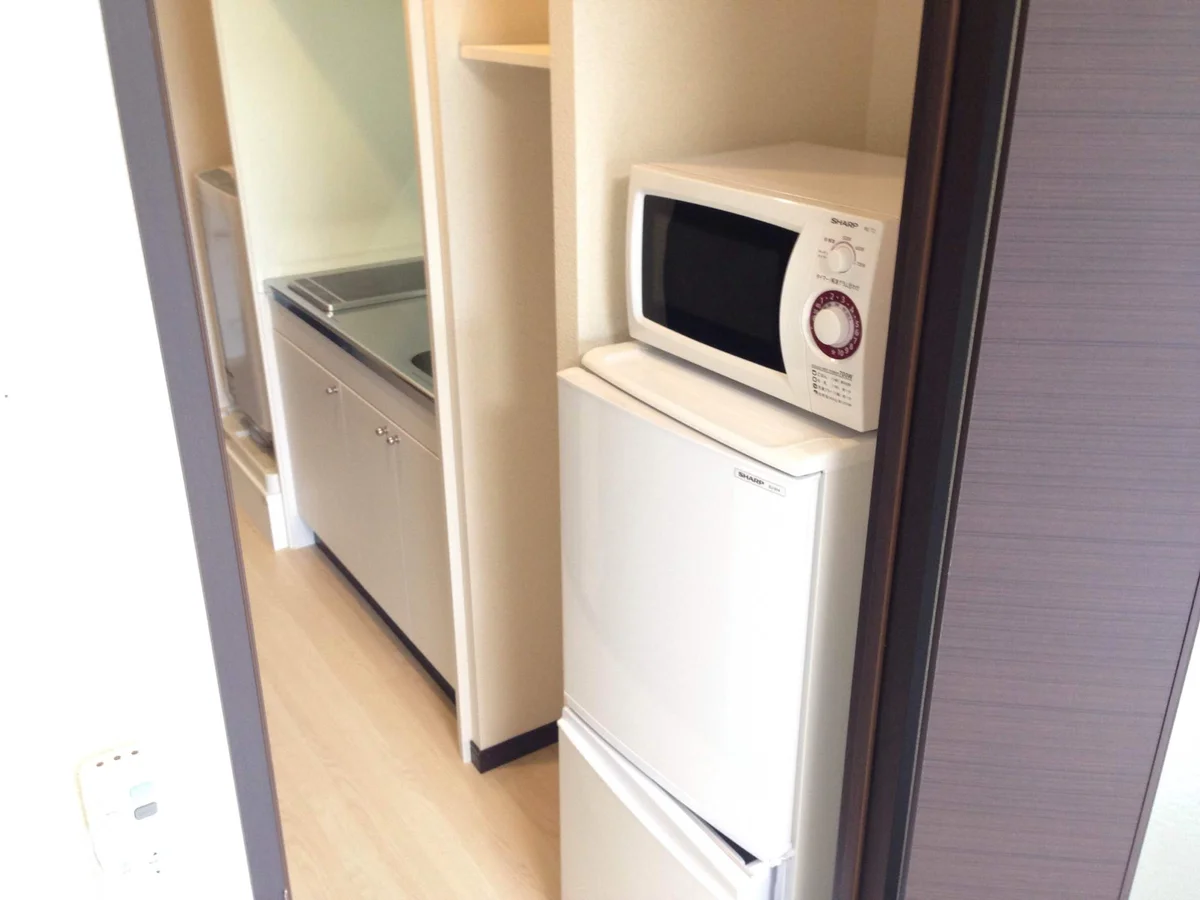冷蔵庫・電子レンジ完備