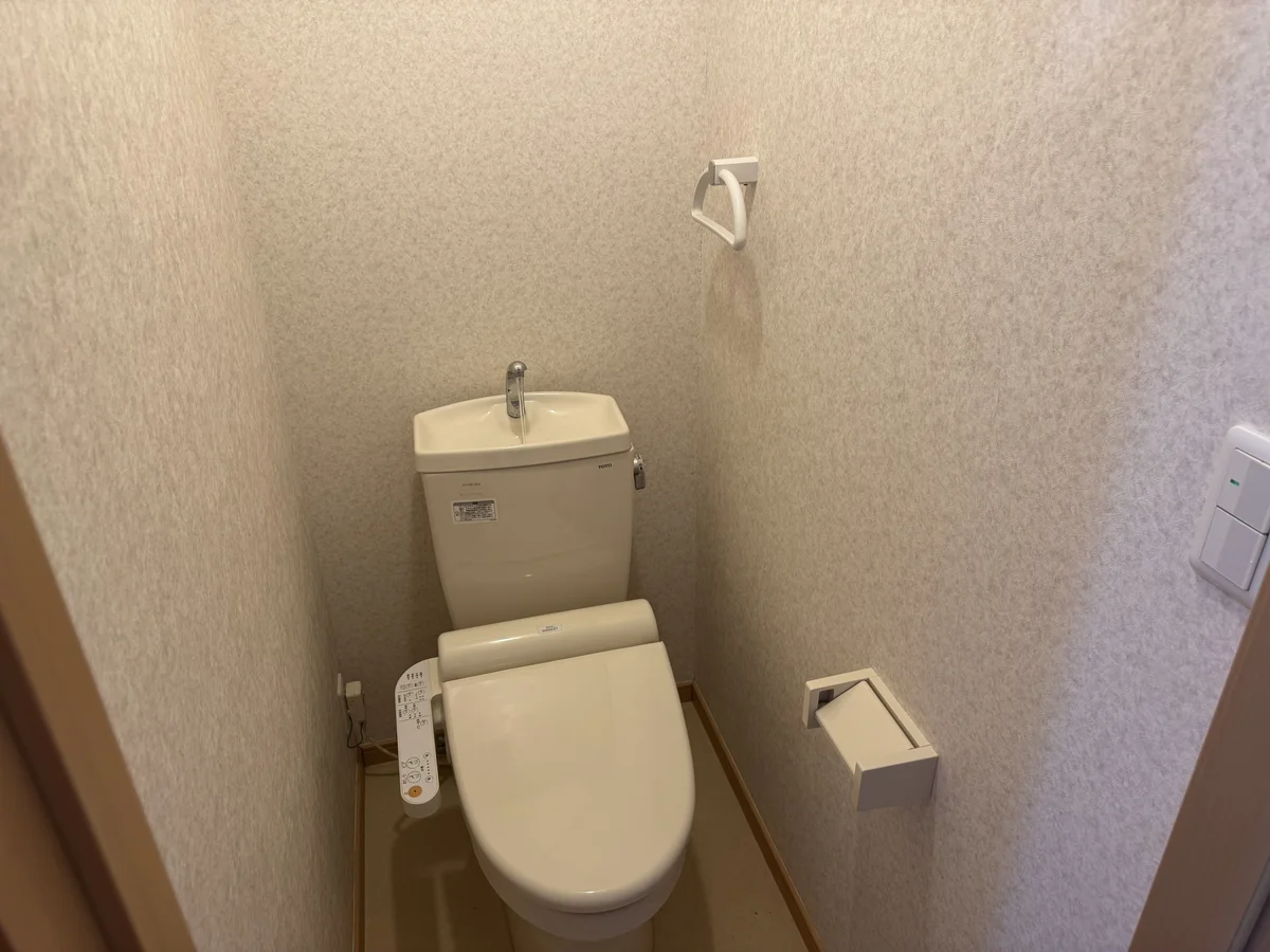 ウォシュレットも完備