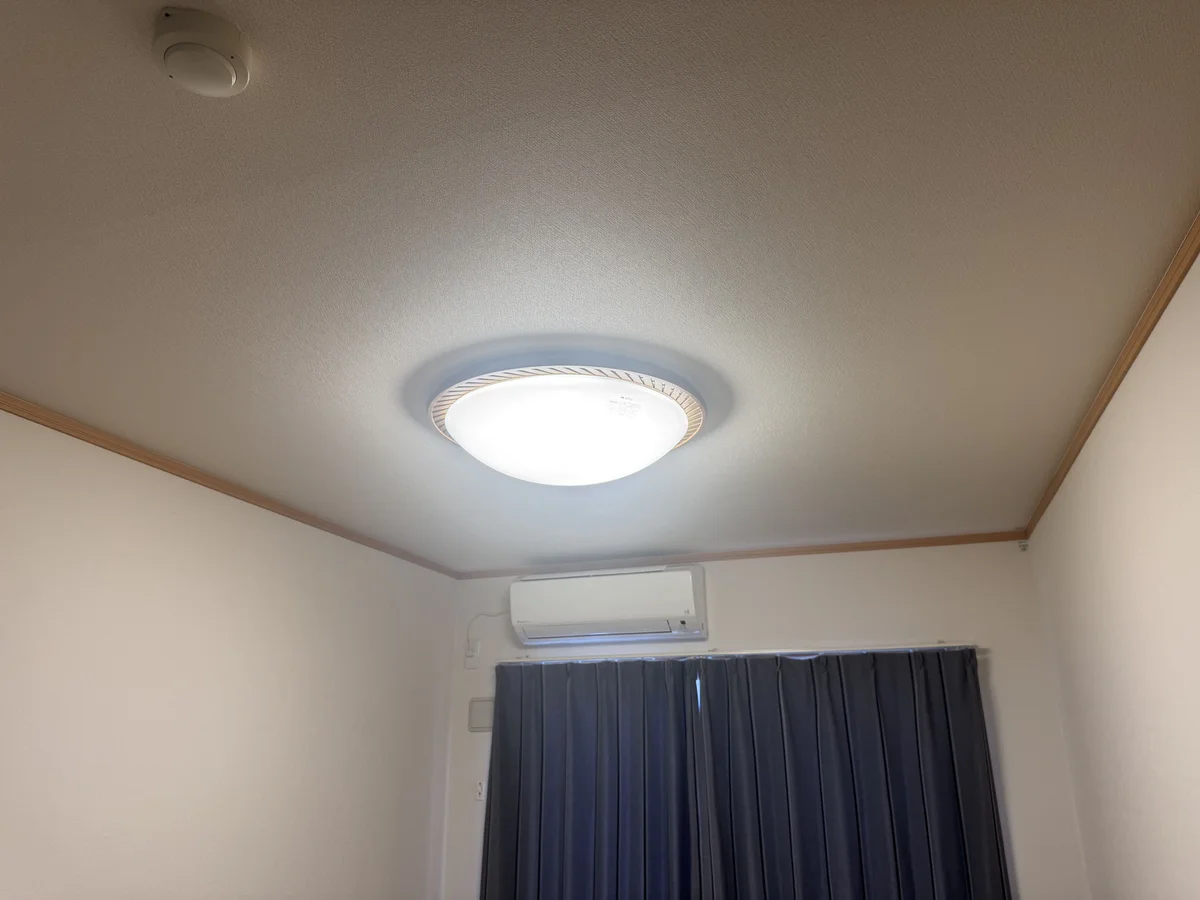 照明器具も完備です。