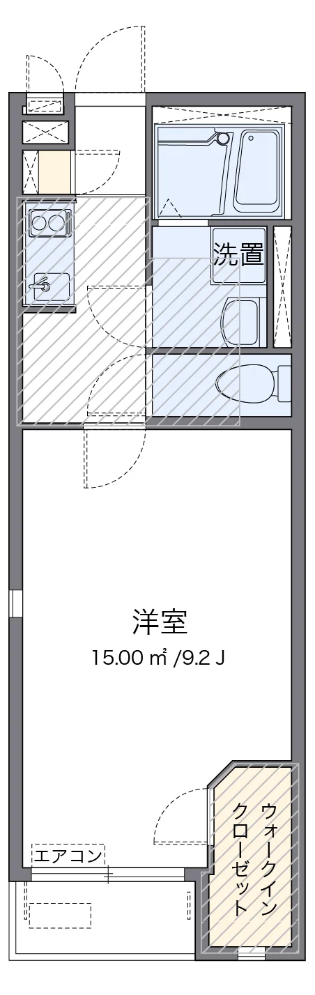 代表的な間取のため実際の間取とは異なる場合があります
