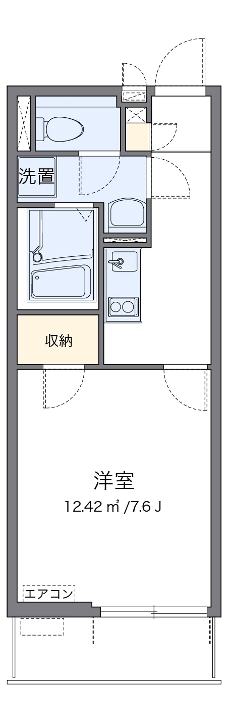 代表的な間取のため実際の間取とは異なる場合があります