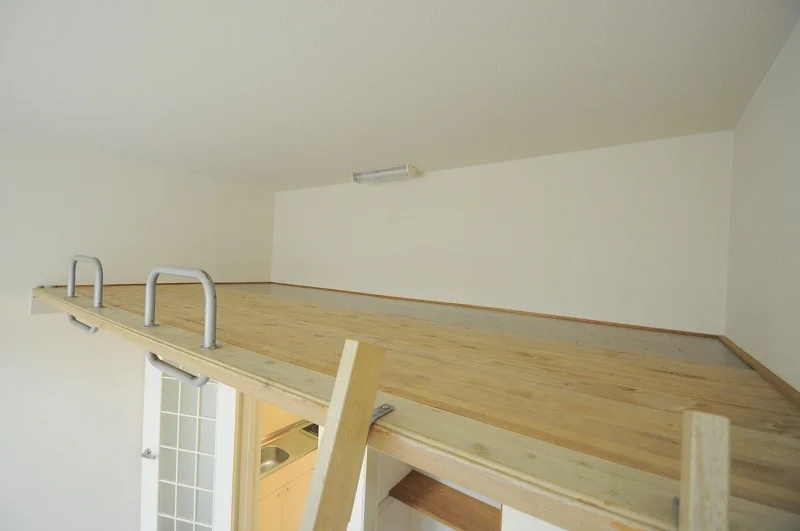 ルーフ部分で秘密基地気分♪