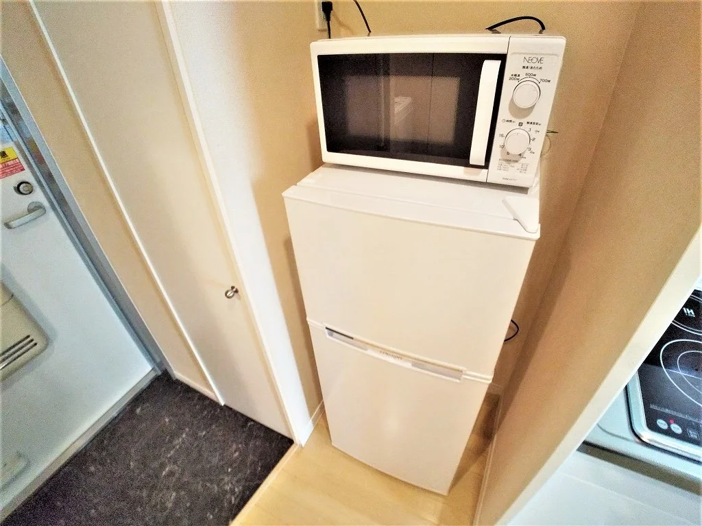 レンジと冷蔵庫