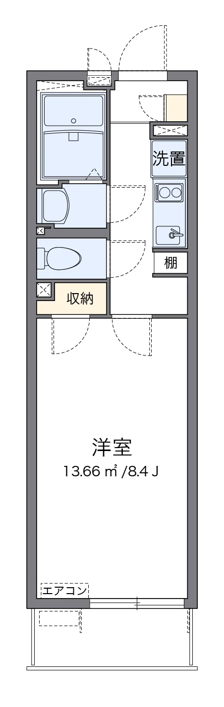 代表的な間取のため実際の間取とは異なる場合があります
