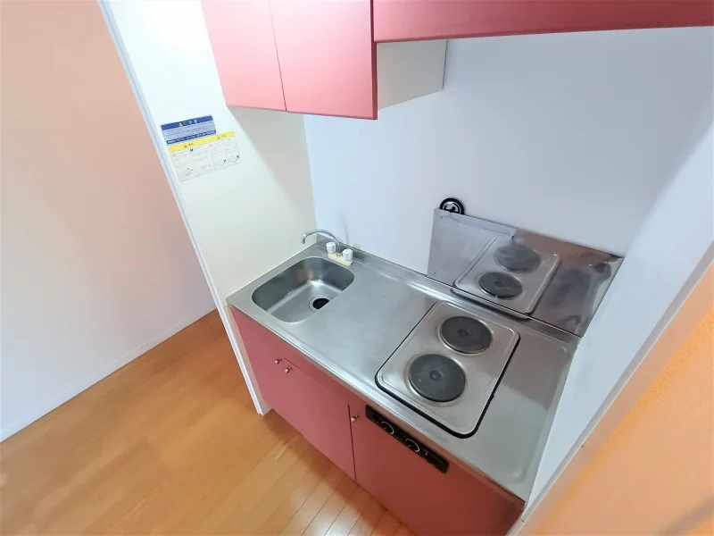 コンロは２口コンロです。