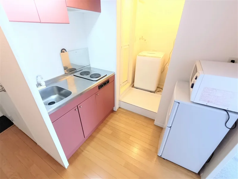 室内洗濯機置き場です。