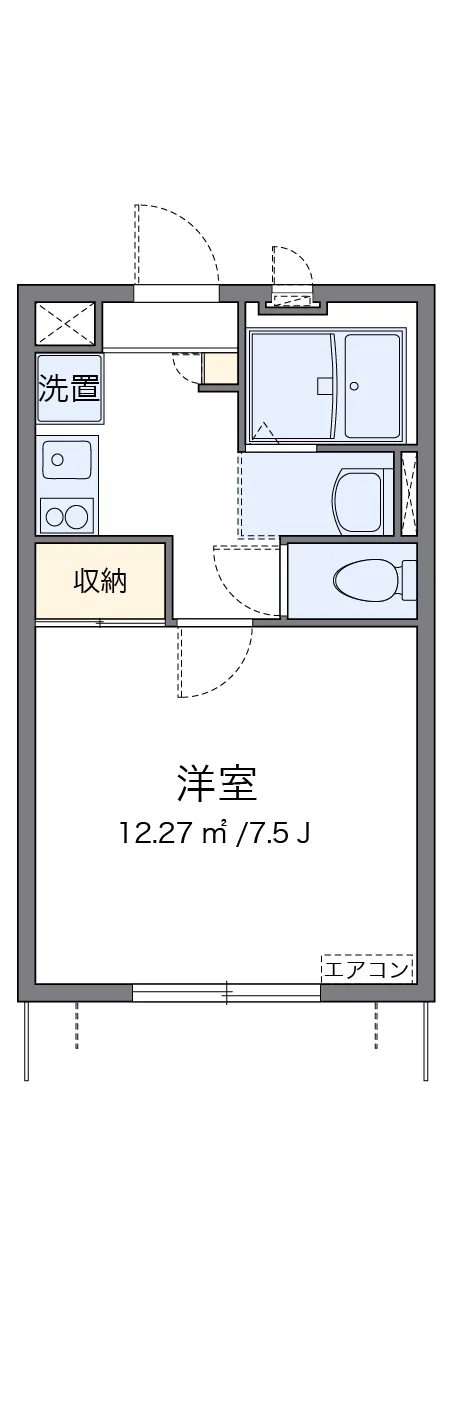 代表的な間取のため実際の間取とは異なる場合があります