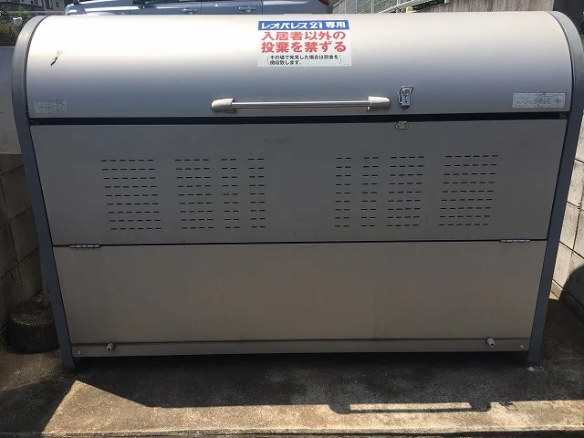 ゴミ置き場です。