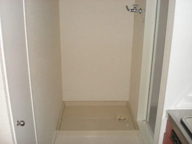 洗濯機置き場です。