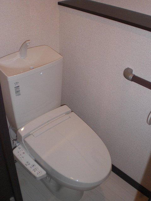 ２階は手摺なし
