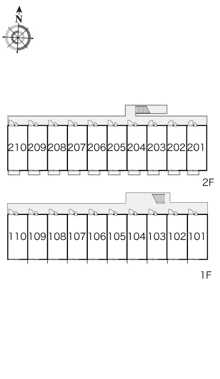 間取り配置図です。