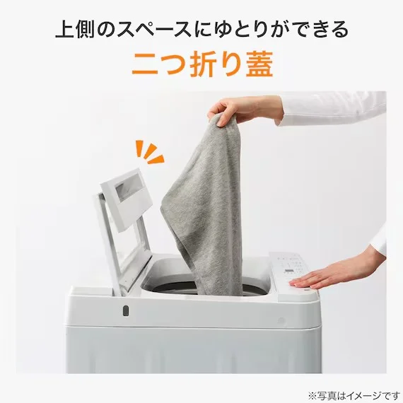 洗濯機の説明画像