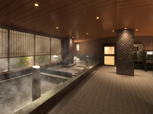 高温ドライサウナ（オートロウリュ）と 150 ㎝の深さがある水風呂