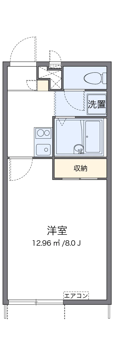 代表的な間取のため実際の間取とは異なる場合があります