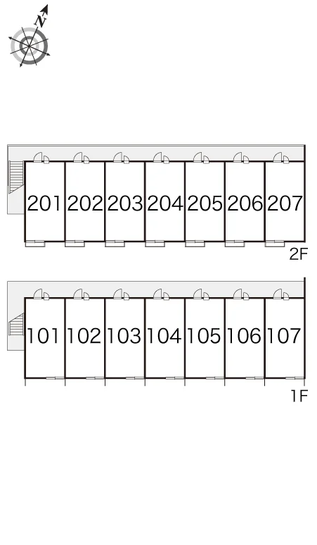 間取り配置図です。