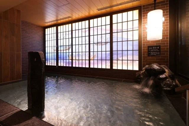 今庄365温泉から運び湯