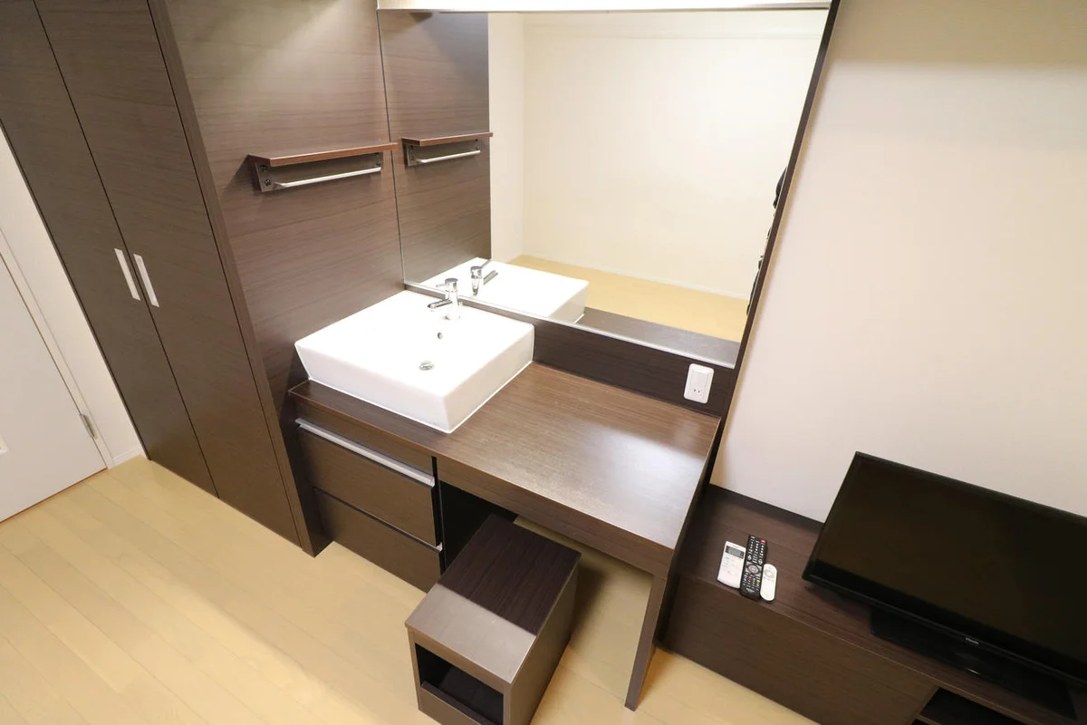 女性におすすめ！朝のバタバタには独立洗面台が必須！