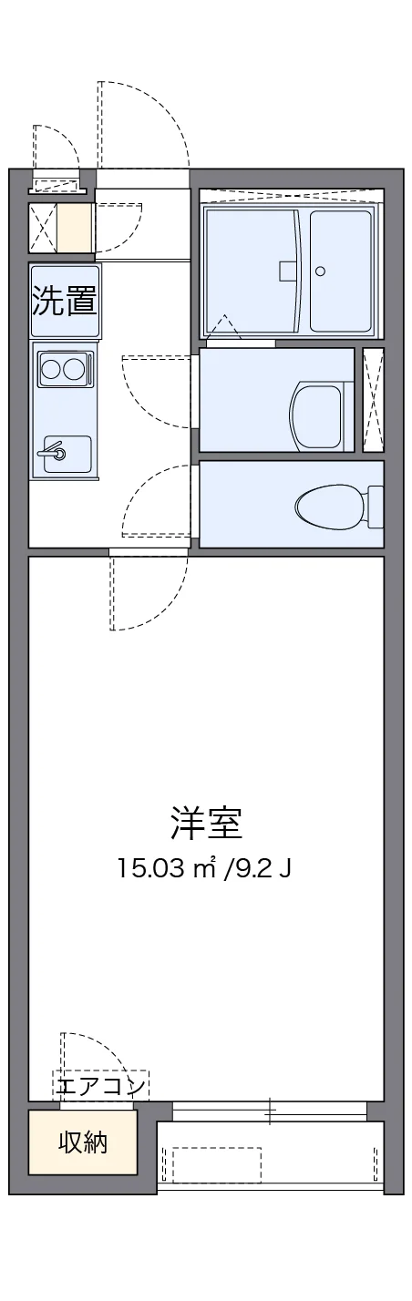代表的な間取のため実際の間取とは異なる場合があります