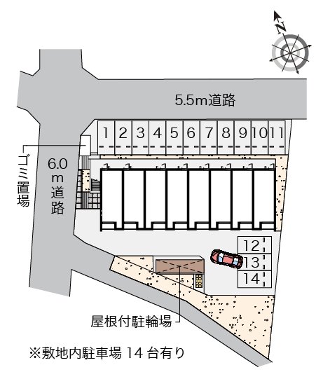配置図です。