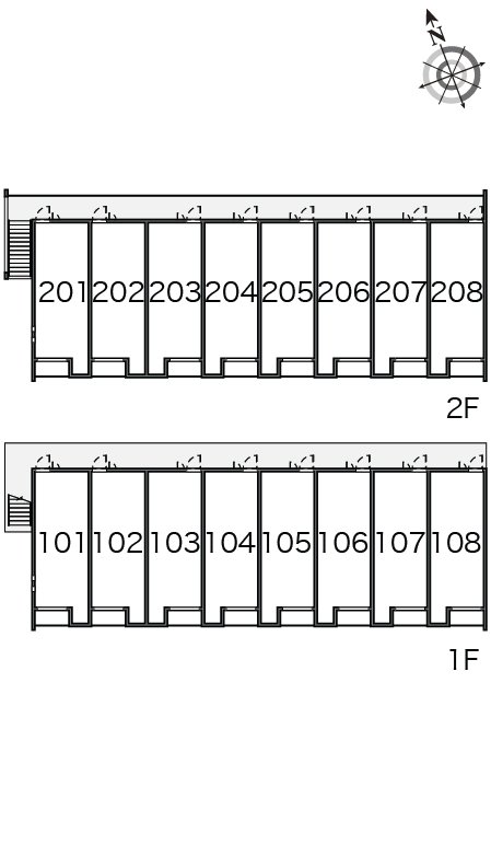 間取り配置図です。