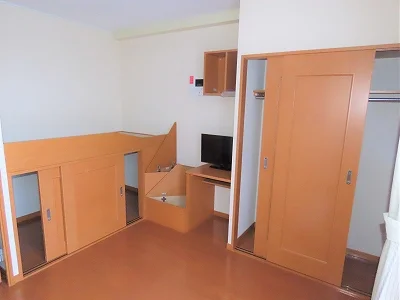 クローゼット、ベッド下収納あり