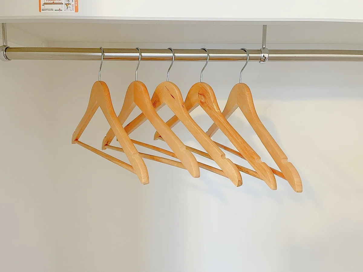 ハンガーもご用意いしているのでぜひご利用ください👚