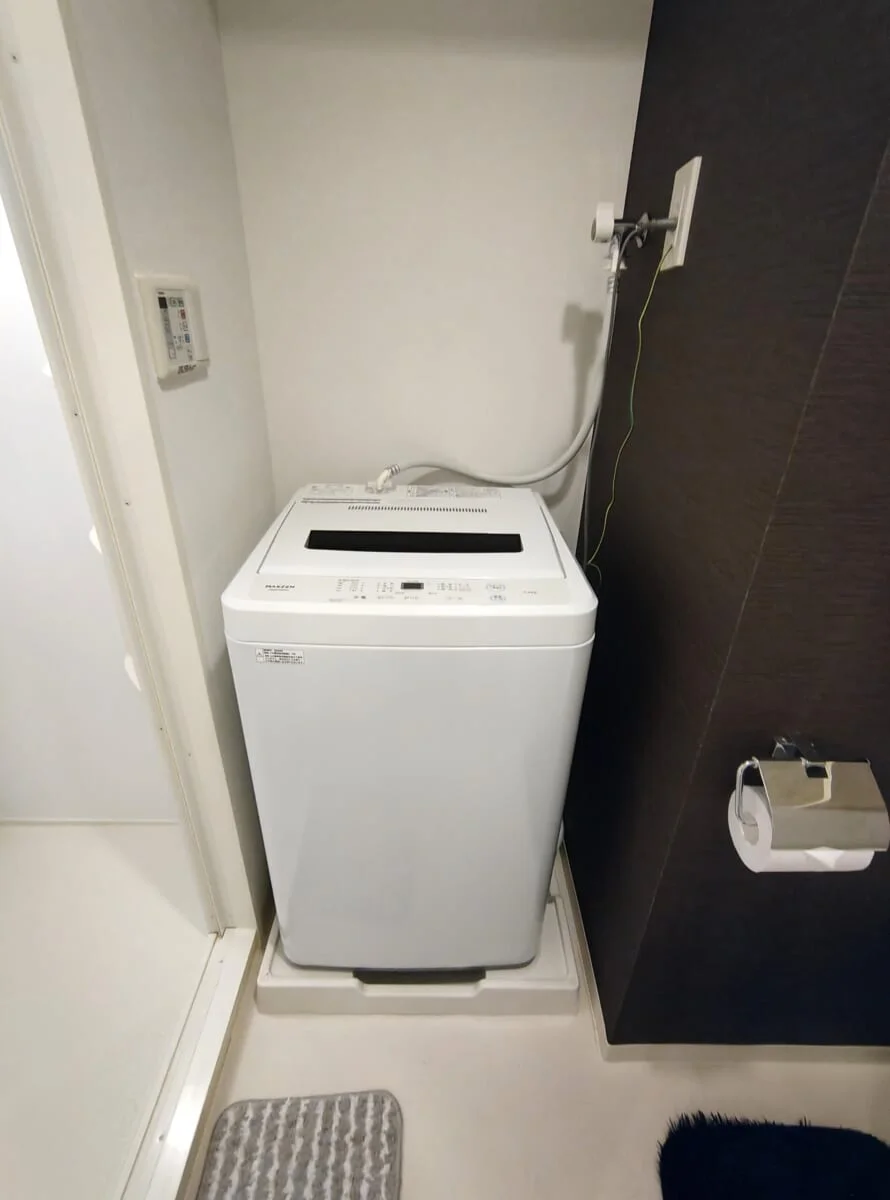 洗濯機完備です♪