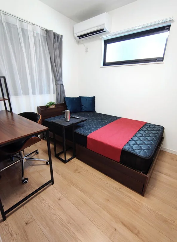 禁煙タイプです♪清潔感のあるお部屋をご提供可能♪セミダブルです♪